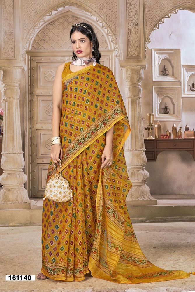 Ashmika Vol 3 By Vallabhi Designer Brasso Printed Sarees Wholesale Price In Surat
